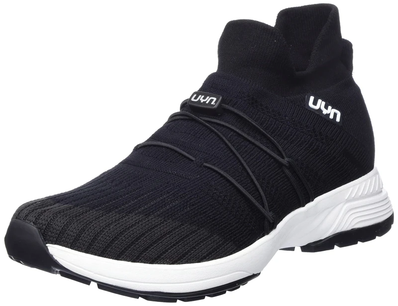 UYN Y100012 Free Flow Tune Sneaker Female Black/Carbon UK 5.5