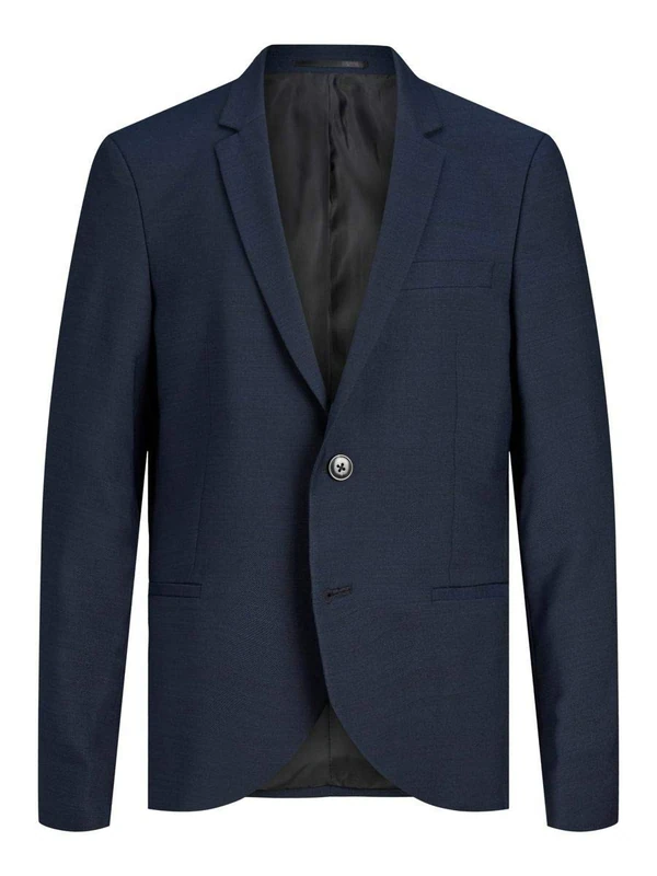 JACK & JONES Boy's Jprsolaris Blazer Jr Blazer, Dark Navy, 128