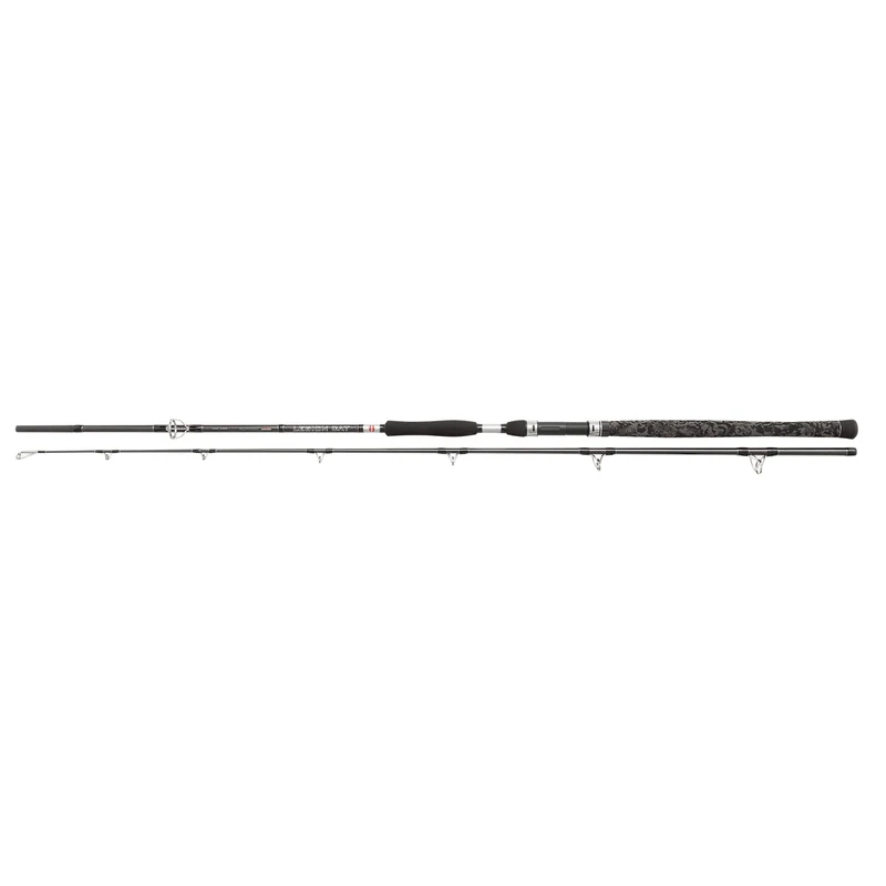 PENN Legion Cat Silver Allround, Heavy Duty all-round Fishing Rod for Bait, Lure and Spin Tactics, Spinning Rods, Sea Fishing, Catfish, Unisex, Black Silver, 2.40m | 100-300g