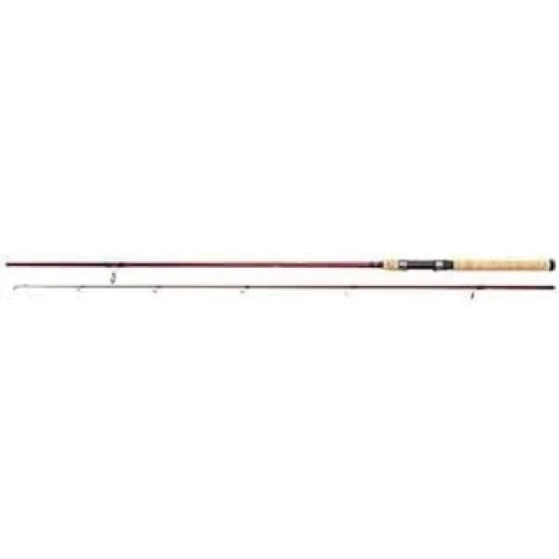 Berkley Cherrywood Spinning Rod, Lightweight with Cork Handle - Saltwater and Freshwater Spin Fishing Rod, Spinning Rods, Predator Fishing, Unisex, Red, 3m | 3-18g