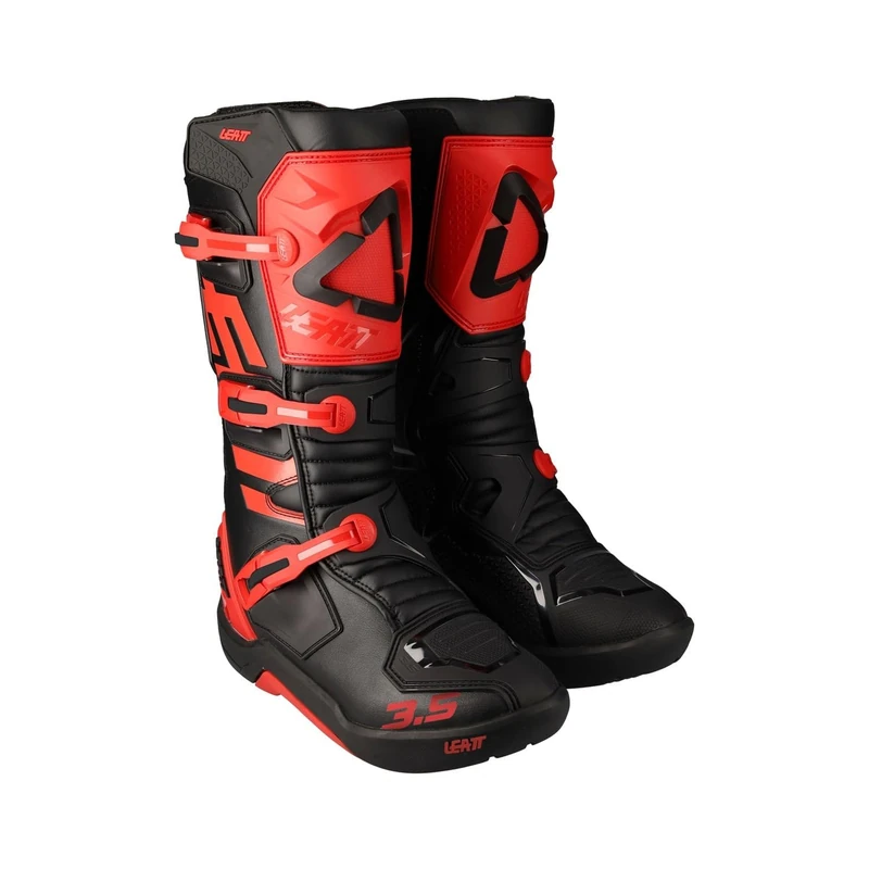 Leatt 3022060194 Boot 3.5, Us11/Uk10/Eu45.5/Cm 29.5, Red
