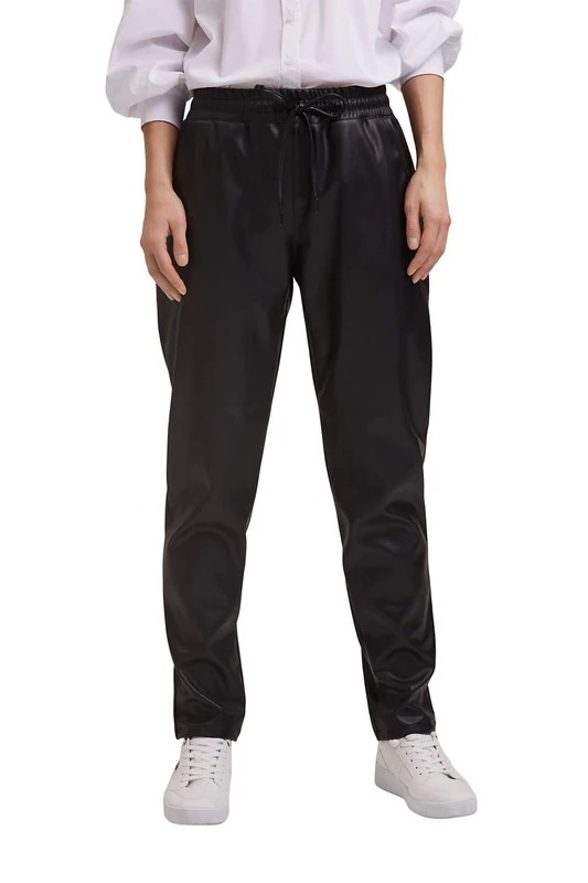 ESPRIT Women's 120eo1b311 Pants, 001/Black, 38W x 28L