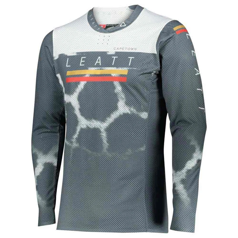 Leatt 5022010141 Motorcycle Jersey 5.5 Traweld, M, Giraffe