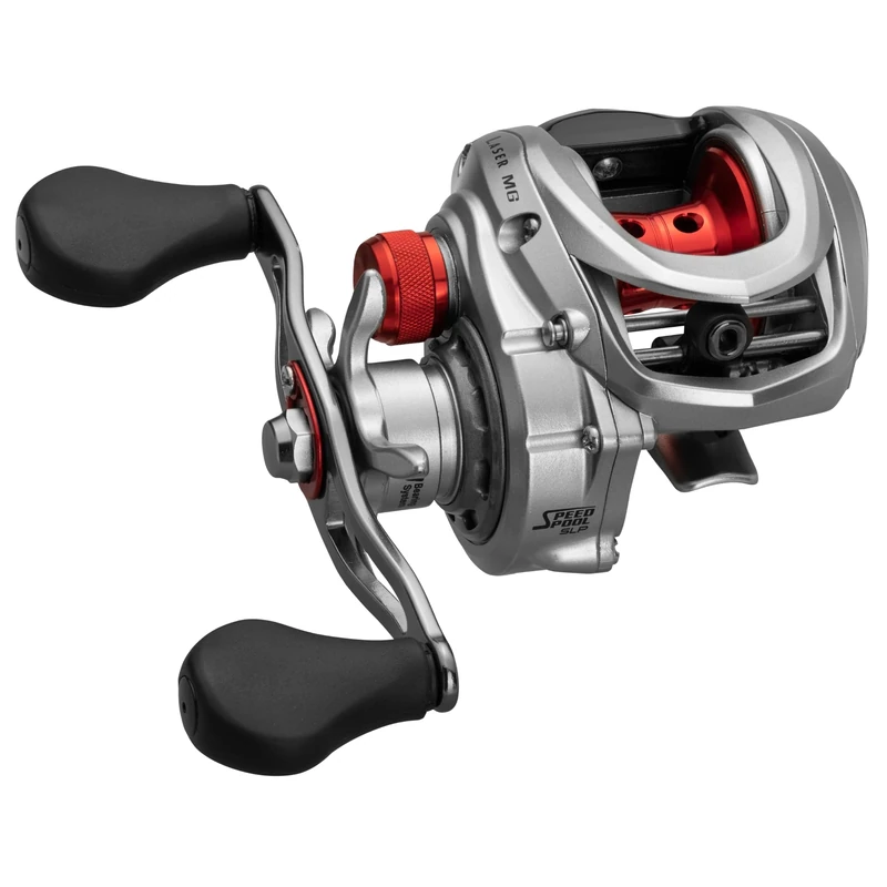 Lew's Laser MG Speed Spool SLP Baitcast Fishing Reel, Graphite Frame, Premium 8 Stainless Steel Ball Bearings