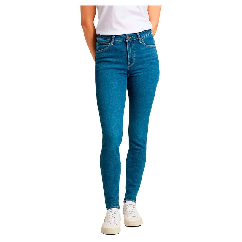 Lee Womens SCARLETT HIGH Jeans, Mid Madison, 25W / 33L