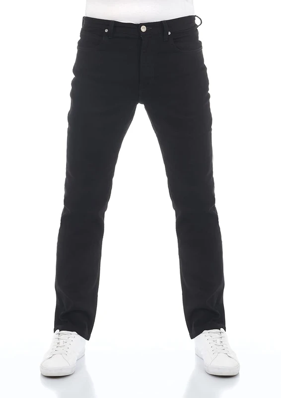 Lee Men's BROOKLYN STRAIGHT Jeans, CLEAN BLACK, 31W / 32L