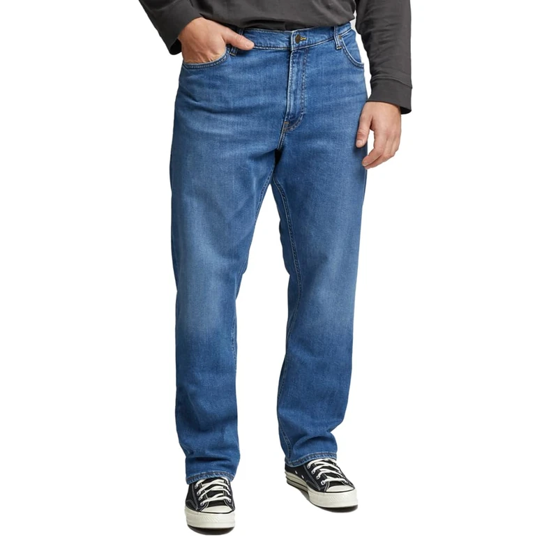 Lee Men's-Jeans Daren, Reißverschluss, Regular Straight Fit, Straight Leg