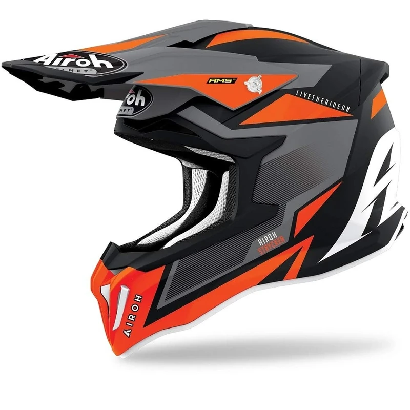 Airoh Helmet Striker Axe Orange Matt M