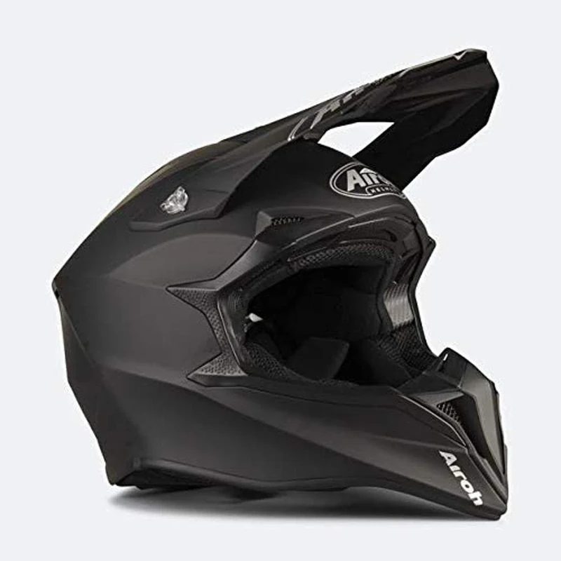 Airoh Motorcycle Helmet Junior Wraap Color Black Matt Yxs