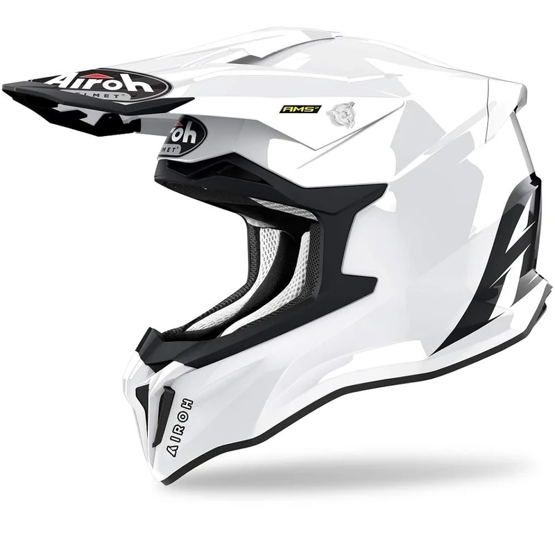 Airoh Helmet Striker Color White Gloss L