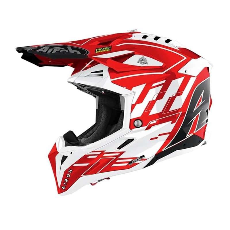 Airoh Helmet Aviator 3 Rampage Red Gloss L
