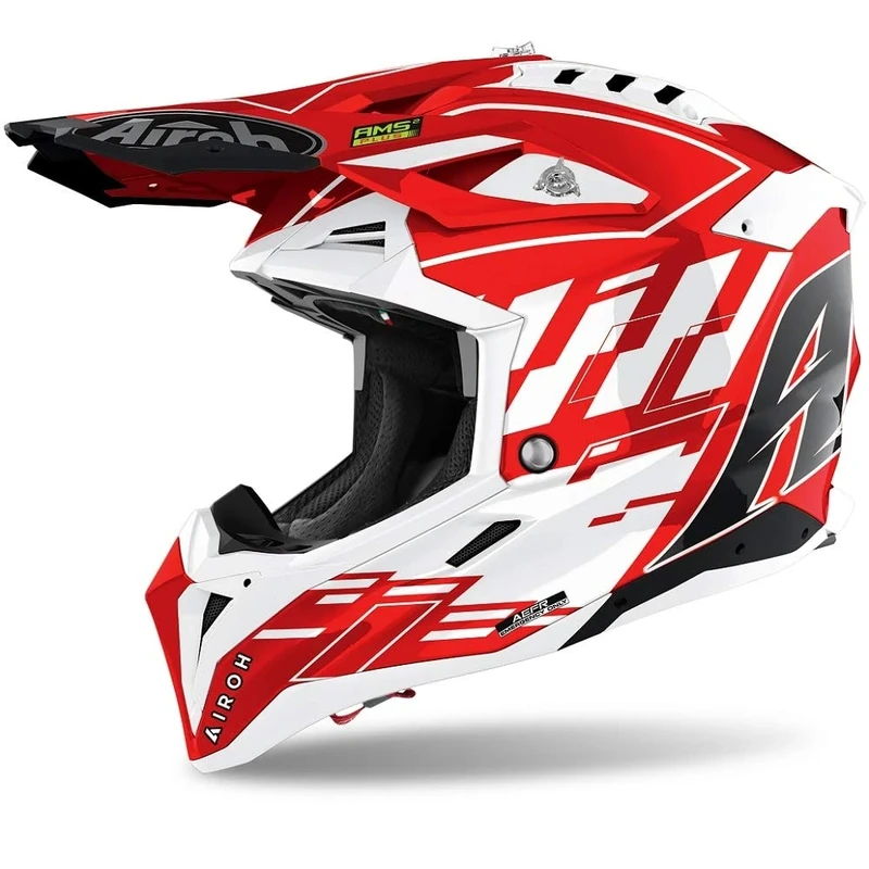 Airoh Helmet Aviator 3 Rampage Red Gloss M