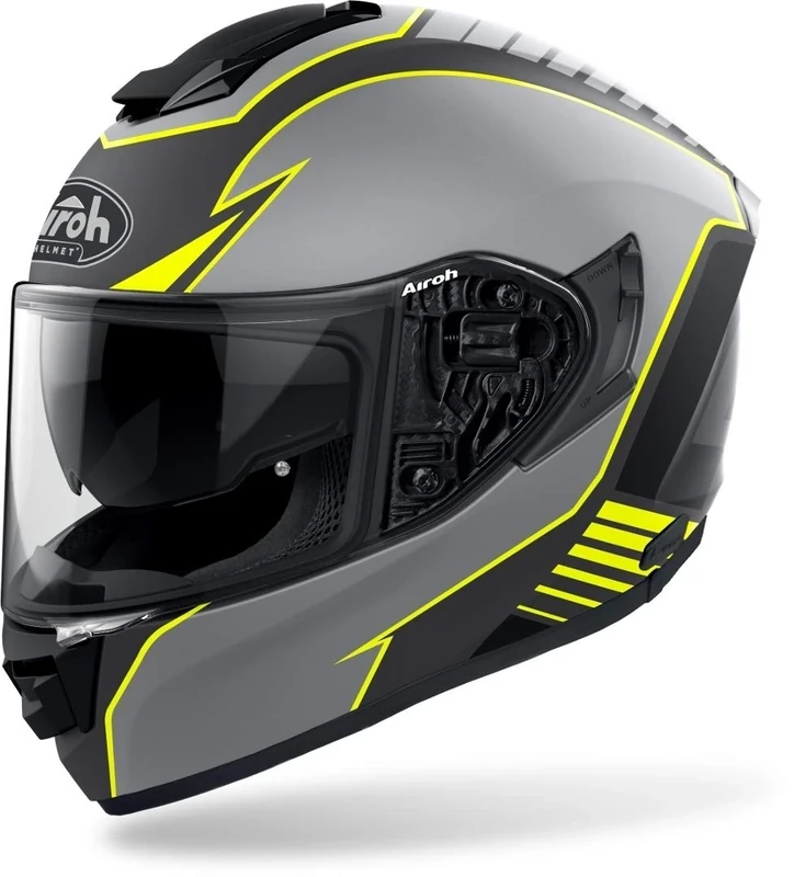 Airoh Motorcycle Helmet St501 Type Yellow Matt M