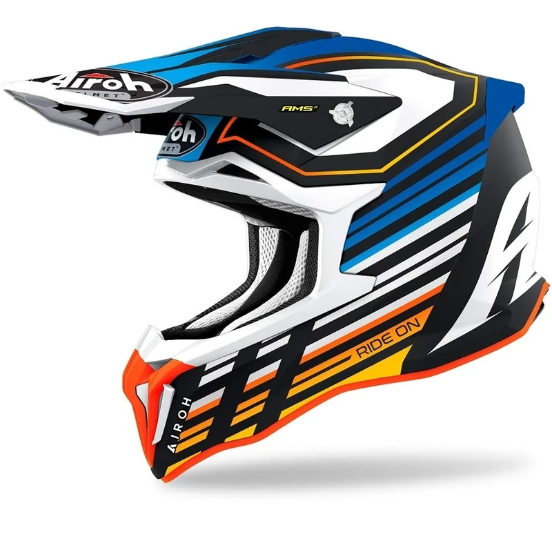 Airoh Helmet Striker Shaded Blue Matt S