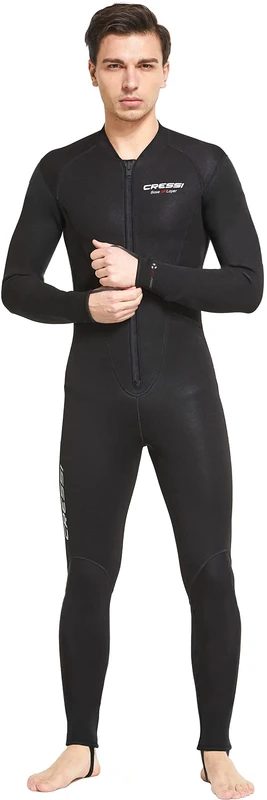 Cressi Undersuit for Dry Suit - Undersuit High Thermal Protection, Unisex, Black