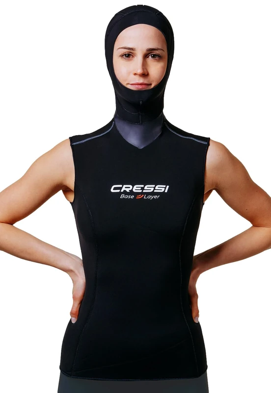 Cressi Base Layer Hood Vest Lady 2.5-5mm