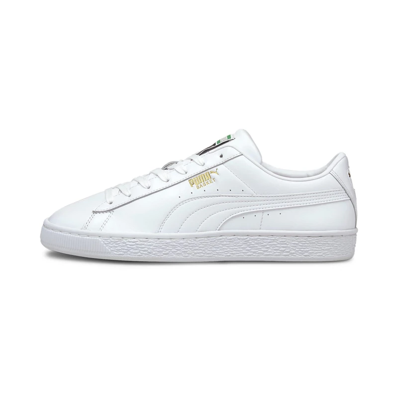 PUMA Men's Basket Classic XXI Sneaker, White White, 6 UK