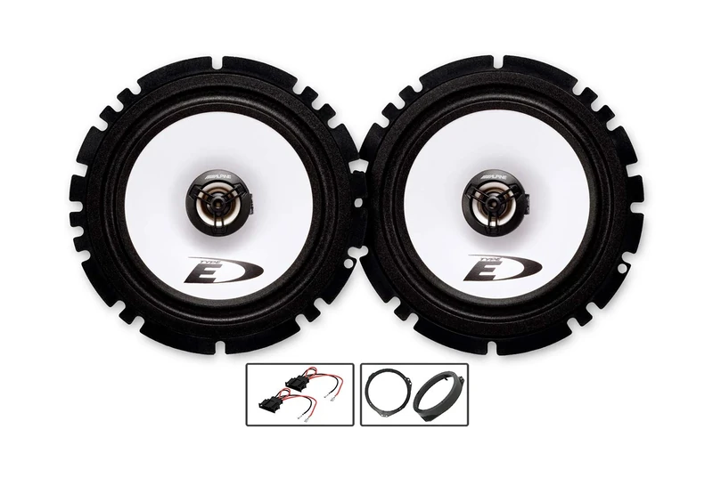 Transporter T5 Speaker upgrade Front Door Alpine car speakers 6.5" 17cm 220W