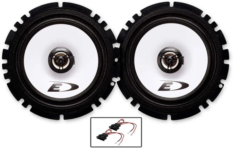 Peugeot Boxer Speaker upgrade Front Door Alpine car speakers 6.5" 17cm + Pods 220W