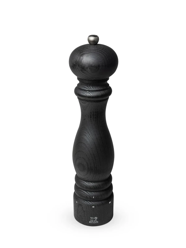 PEUGEOT - Paris u'Select 30 cm Pepper Mill - 6 Predefined Grind Settings - Made with PEFC Certified Wood - Made in France - Graphite Finish