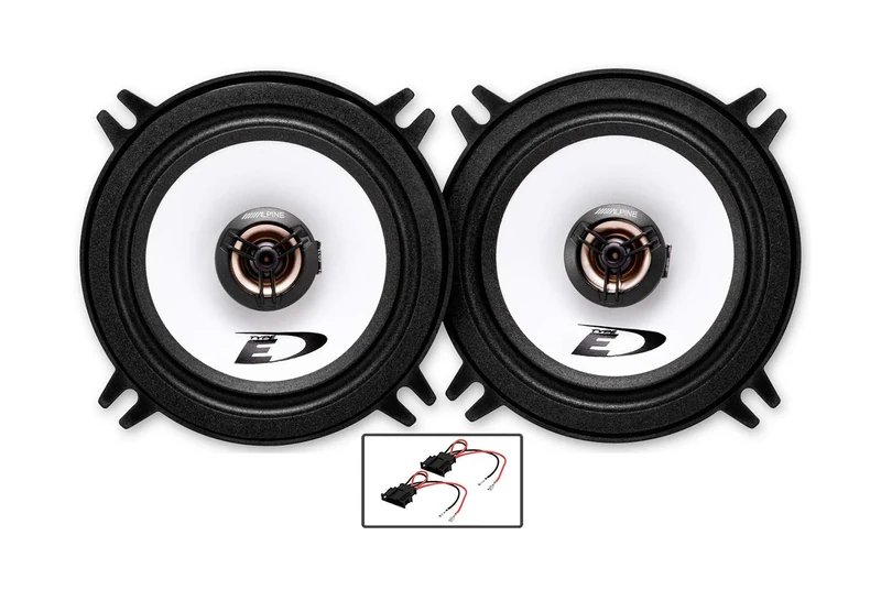 Renault Megane Speaker upgrade Front Door Alpine car speakers 5.25" 13cm 200W 200W