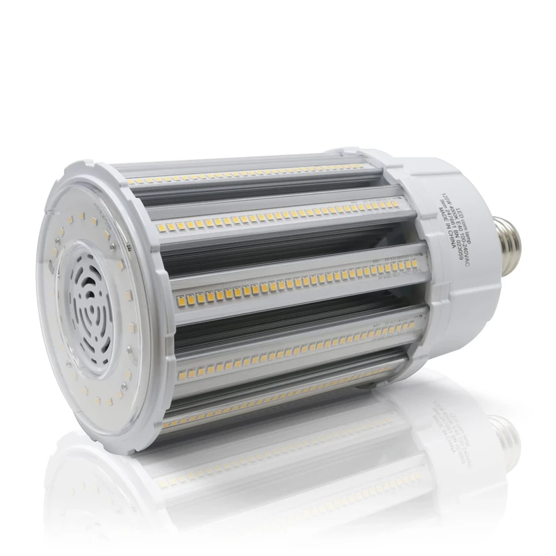 Bright Source LED Corn Light Bulb, E40, 120W, 15600lm, 360° Beam Angle, 6000K Daylight White, Replaces Metal Halide/Son/HID/HPS for Large Spaces/Street/Parking/Garage/Warehouse & Factory