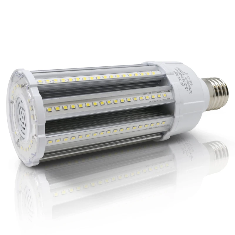 Bright Source LED Corn Light Bulb, E40, 60W, 7800lm, 360° Beam Angle, 6000K Daylight White, Replaces Metal Halide/Son/HID/HPS for Large Spaces/Street/Parking/Garage/Warehouse & Factory