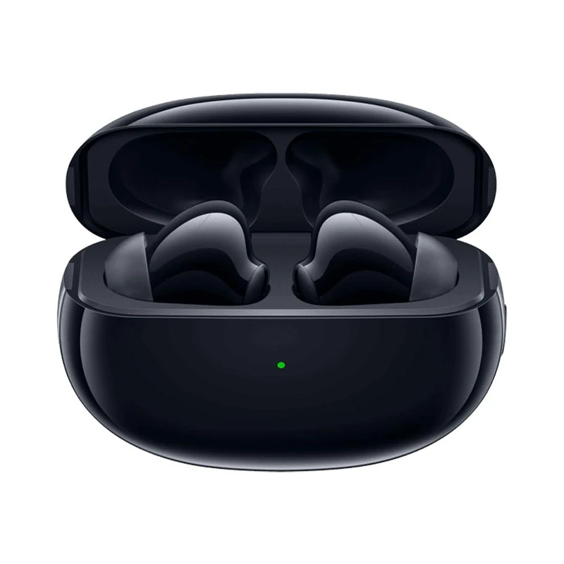 OPPO Enco X True Wireless Bluetooth Headphones In-Ear Earbuds Hybrid Active Noise Cancellation Wireless Charging IP54 AAC SBC - Black