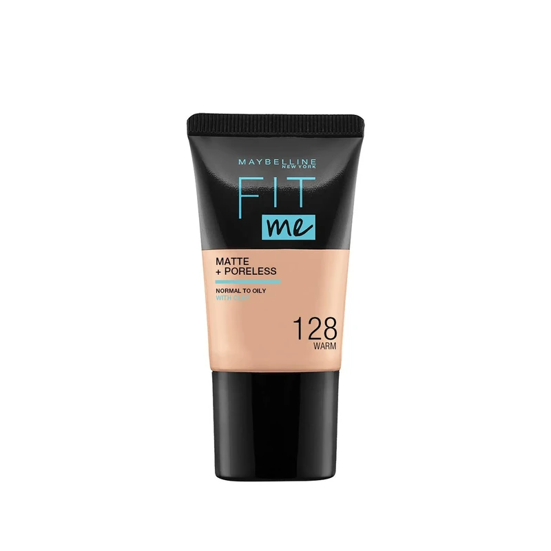 Maybelline Fit Me Matte & Poreless Liquid Foundation - Warm Nude 128