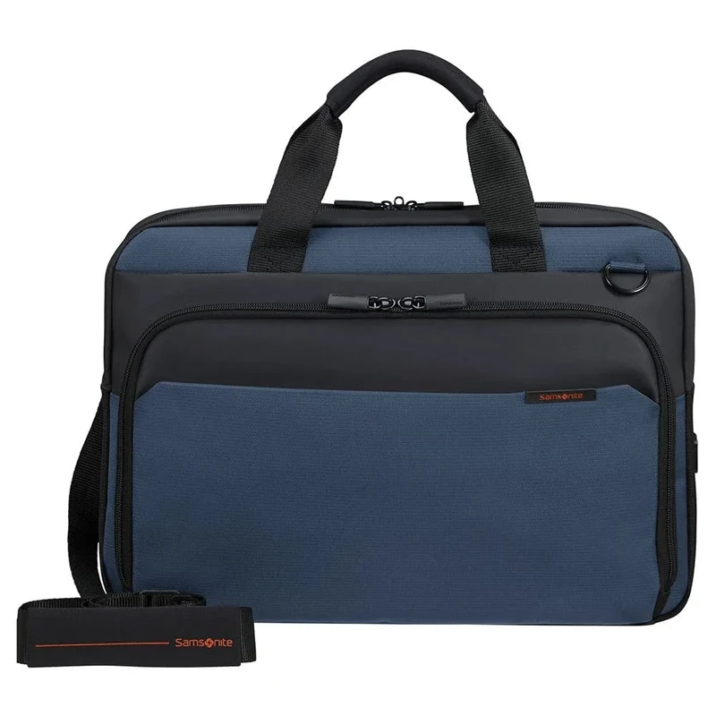 Samsonite Mysight Laptop Briefcases 15.6 Inch (42 cm - 12.5 L), Blue (Blue) (Blue) - KF9002-BLUE