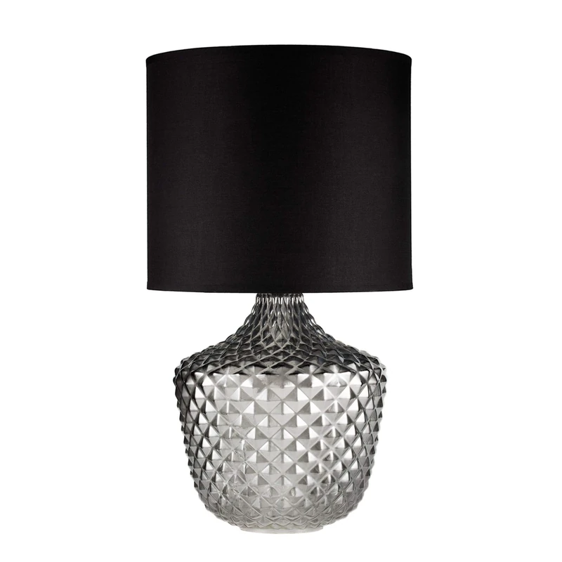Pauleen 48102 Brilliant Jewel luminaire max. 20W E27 Crystal Smoke Black Table lamp 230V Glass/Fabric