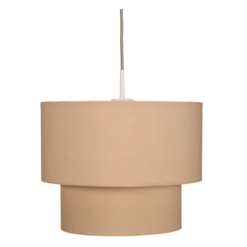 Pauleen 48091 Soft Shine Pendant luminaire max. 20W E27 Pendant lamp Fabric Shade Beige 230V Fabric