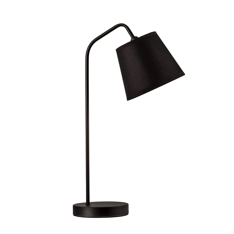 Pauleen 48082 True Elegance max. 20W E14 Desk Black Table luminaire 230V Metal/Fabric