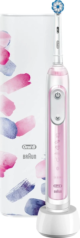 Oral-B Genius X Art of Brushing Blush Pink Electric Toothbrush TAG, 150 g