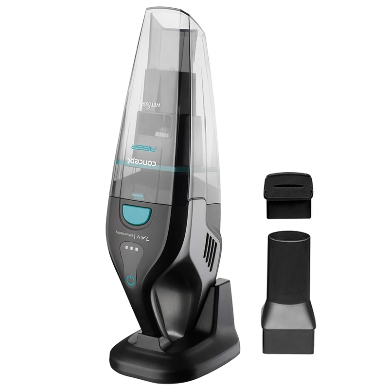 Concept Odkurzacz Ręczny VP4350, 7.4V Wet & Dry, Hepa-filter 12, Black, Handheld Vacuum Cleaner