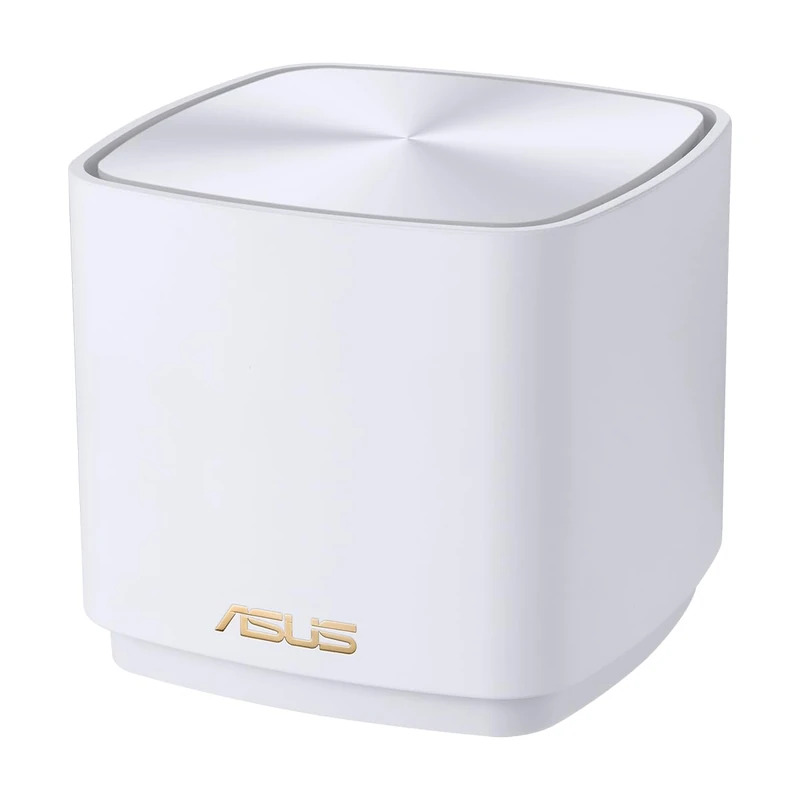 ASUS ZenWiFi AX Mini (XD4) Whole Home Mesh WiFi System (1 Pack), WiFi 6, 802.11ax, up to 2200 sq ft & 25+ devices, AiMesh, Lifetime Free Internet Security, Parental Controls, Easy Setup