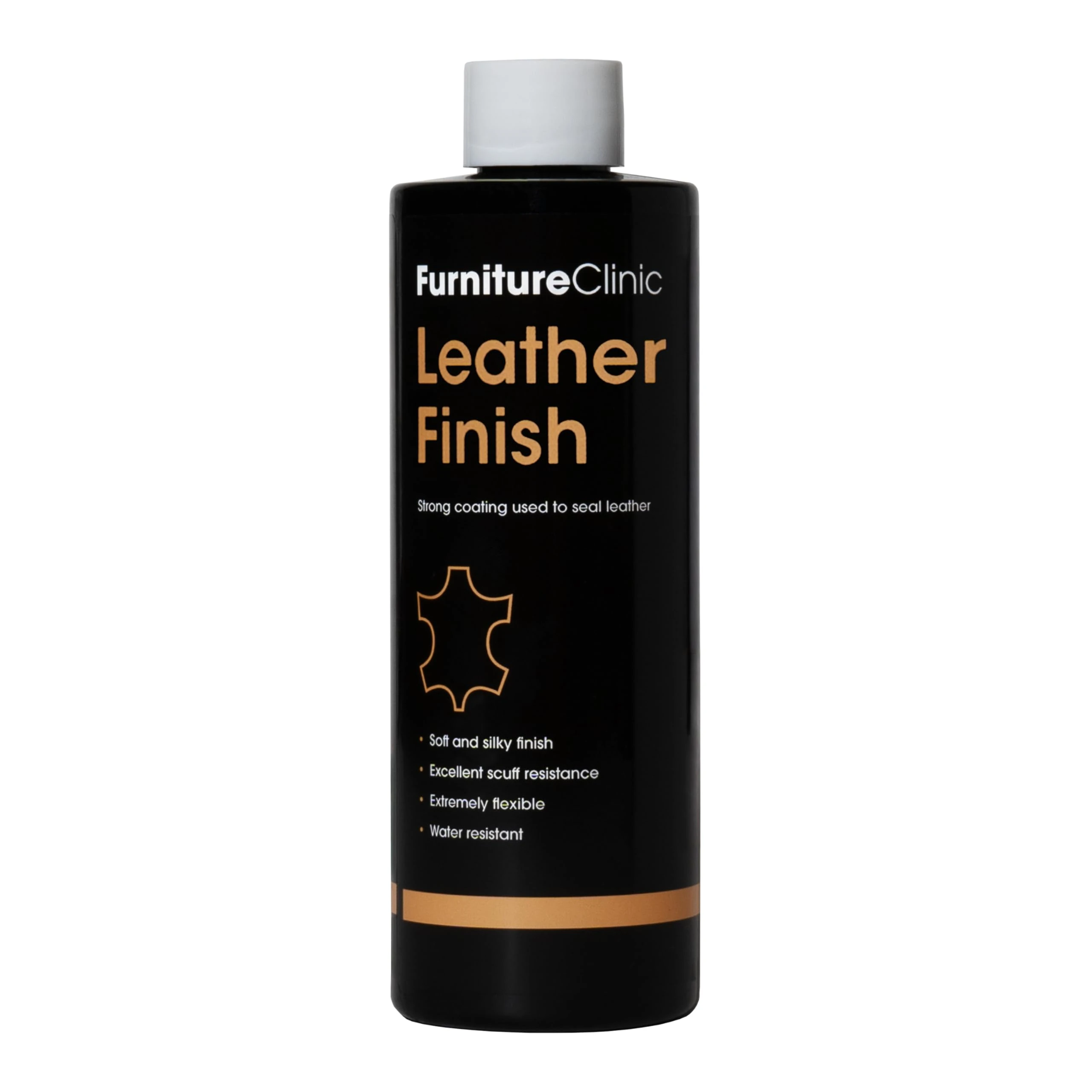 Leather Sealant - 500ml, Satin Finish. Suitable for Leather Sofas, Car interiors, Handbags, Furniture & More