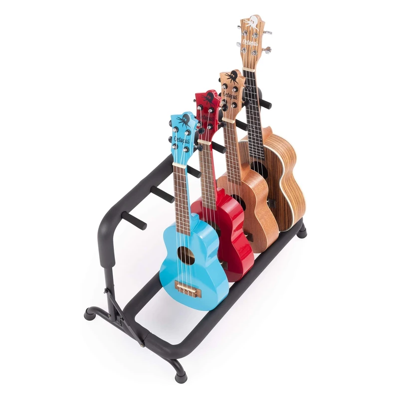 Octopus ukulele stands for 5 x Soprano or Concert ukuleles