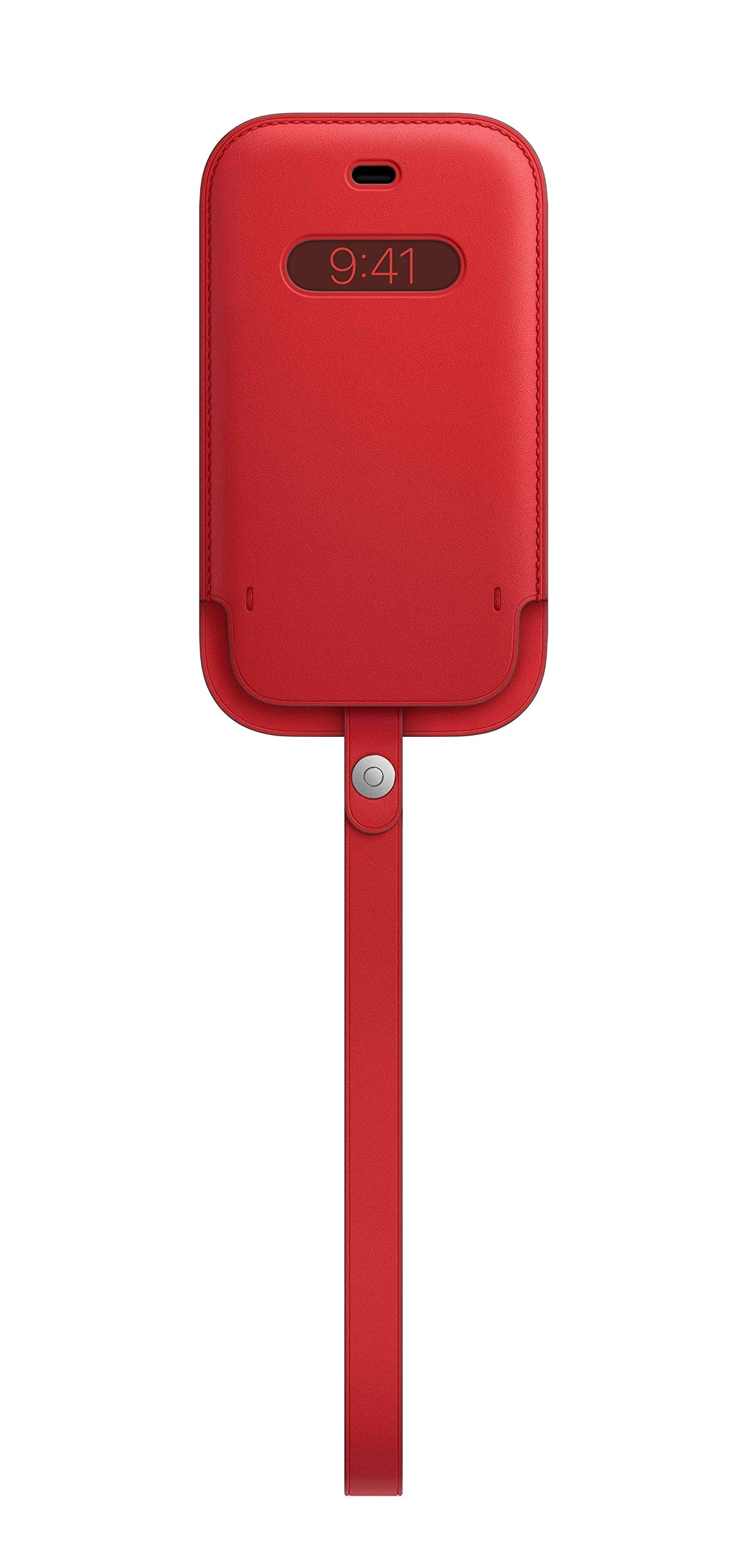 iPhone 12 mini Leather Sleeve with MagSafe - (PRODUCT)RED