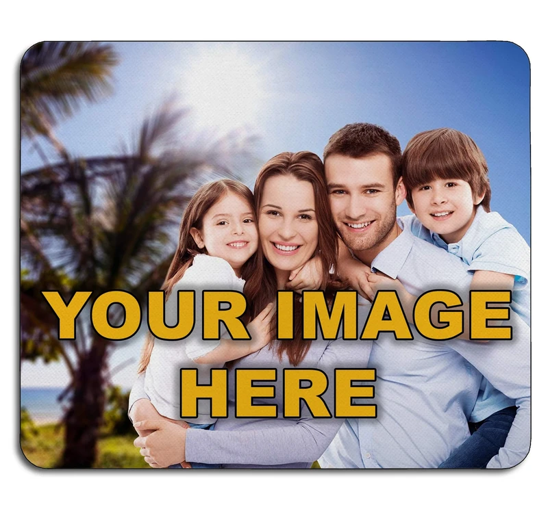 Personalised Custom Photo Fabric Mouse Mat