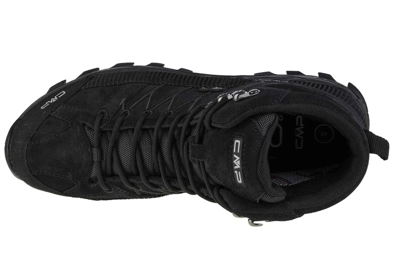 CMP Rigel Mid Trekking Shoes WP Nero-Nero - UK 5.5