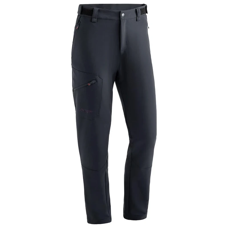 maier sports Charles, Men's Warm Hiking Trousers, Water-Repellent Outdoor Trousers for Trekking and Hiking, PFC-Free, mSTRETCH pro 2 & stormprotec Technology Black