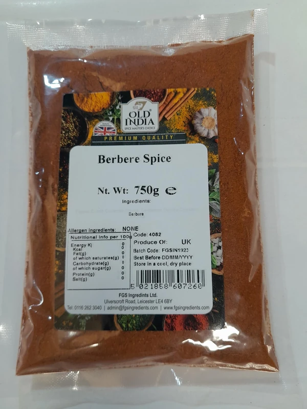 Old India Berbere Spice 750g