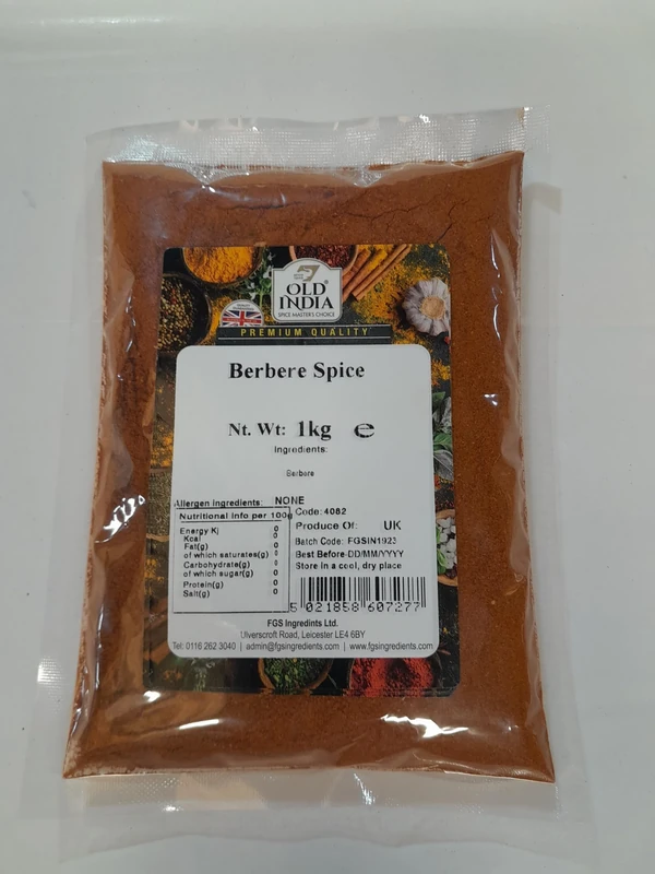 Old India Berbere Spice 1kg