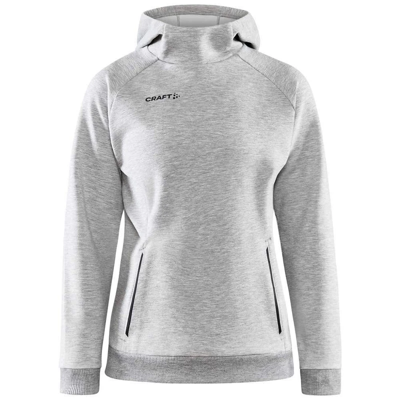 Craft Core Soul Hood Sweatshirt W Grey Melange XS, grey melange, XS