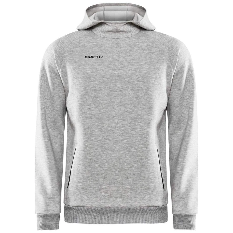 Craft Men's Core Soul Hood M Sweatshirt, grey melange, XXL
