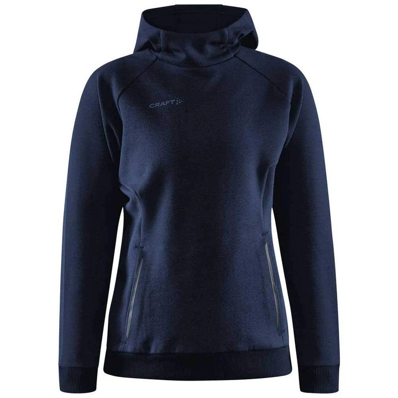 Craft Core Soul Hood Sweatshirt W Dark Navy XS, Dark Navy, XS