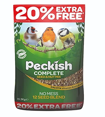 Peckish Complete Seed & Nut Mix 12.75kg + 20% FREE