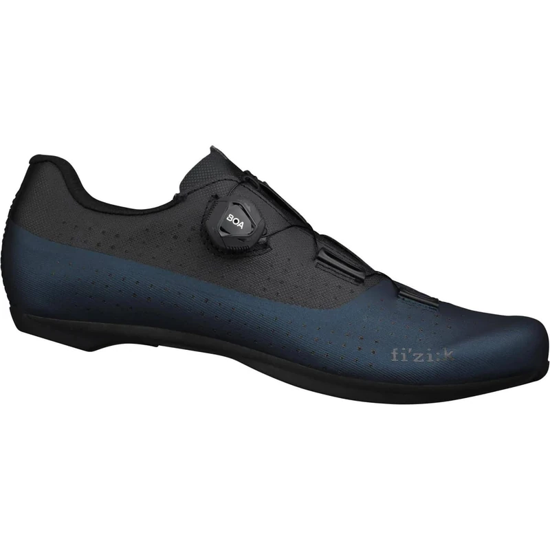 Fizik R4 Tempo Overcurve Clip-in Cycling Shoes, Blue/Black, Size 38 EU