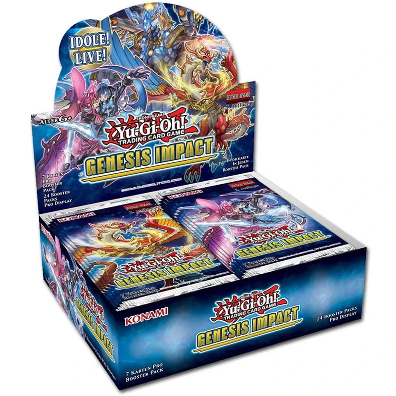 Yu-Gi-Oh! TRADING CARD GAME Display: Genesis Impact German Edition